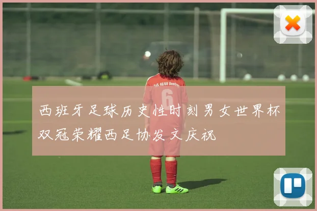 西班牙足球历史性时刻男女世界杯双冠荣耀西足协发文庆祝